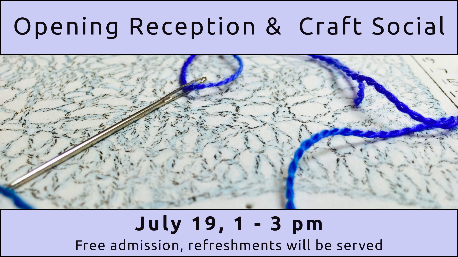 Craft social banner - July 19 Craft social banner - July 19