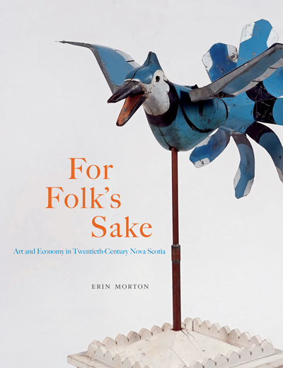 For Folk's Sake - Erin Morton Cover of book: For Folk's Sake by Erin Morton featuring text and image of crafted bird