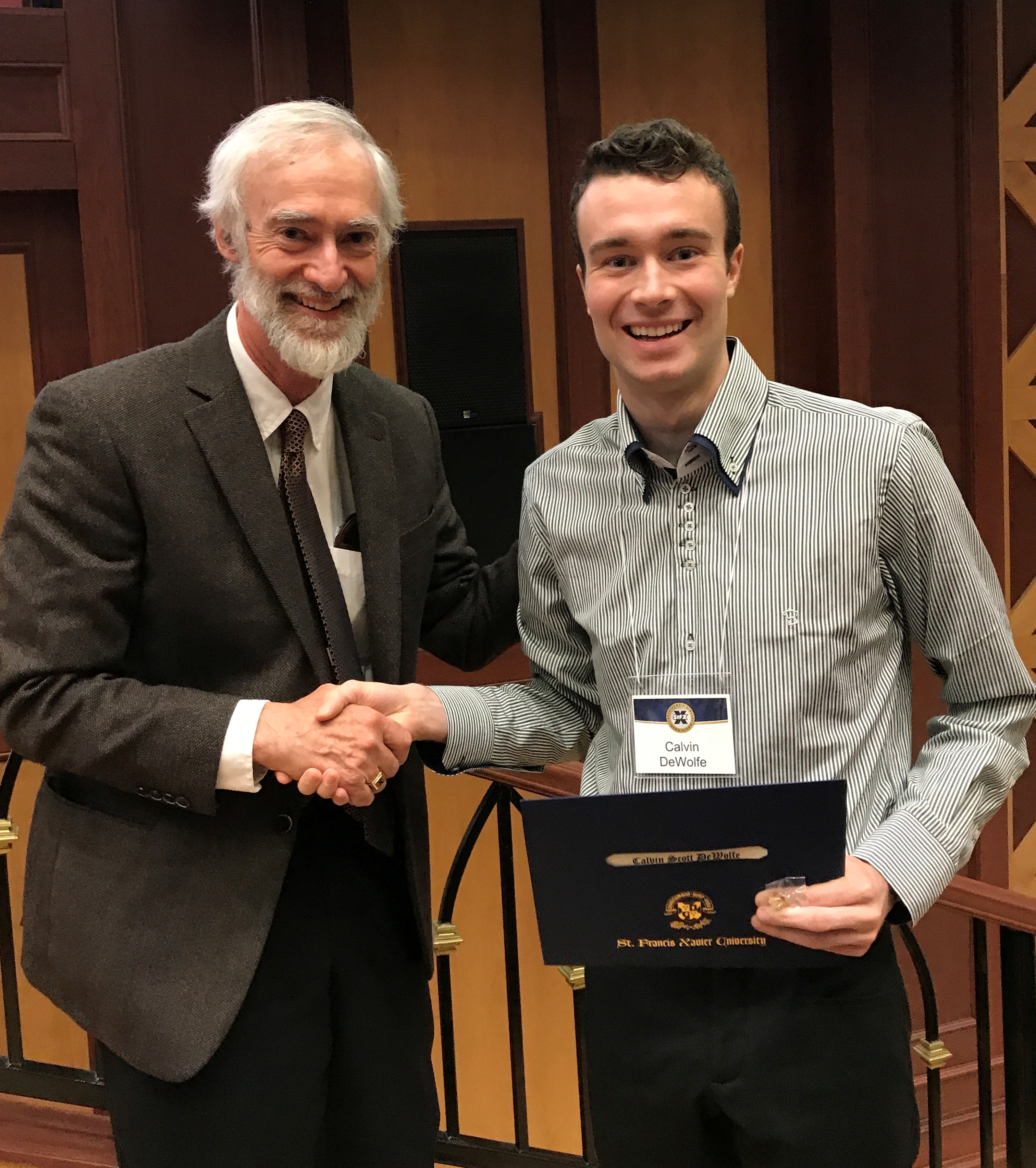 Calvin DeWolfe & Dr. Steve Baldner