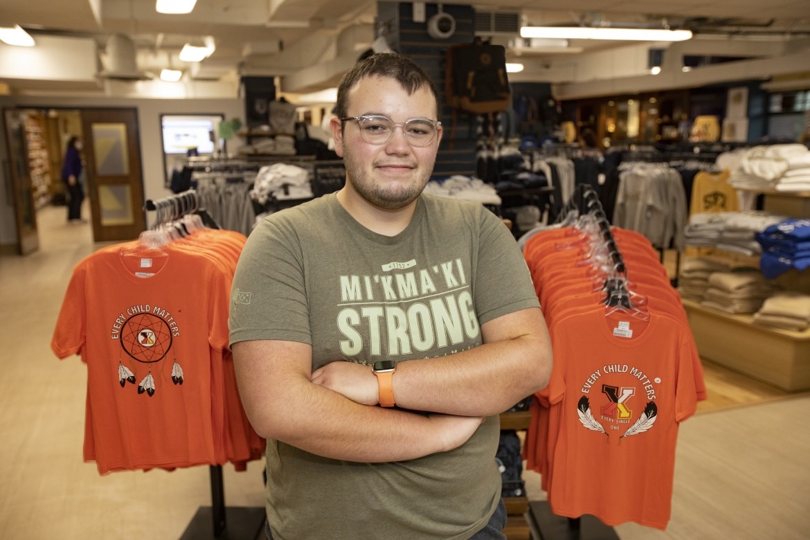 StFX student Tyler Rankin