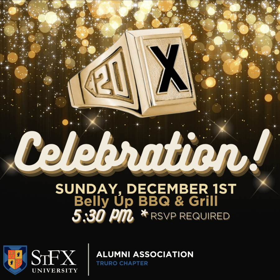 Promotional graphic for Truro StFX Day Celebration