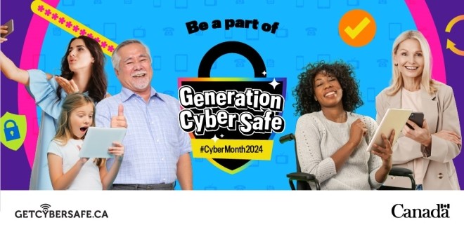 Cybersecurity Awareness Month Poster