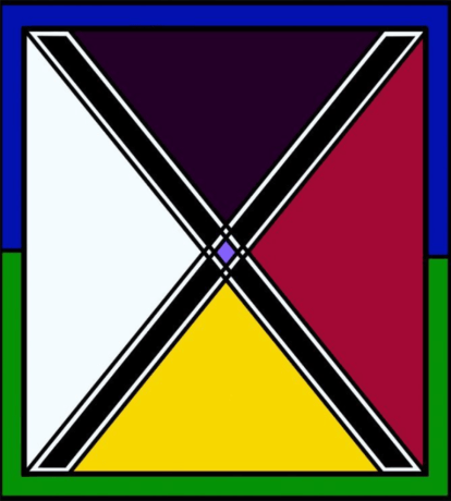 A graphic design representing the StFX L'nu community.