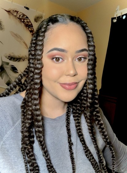 Portrait of person smiling