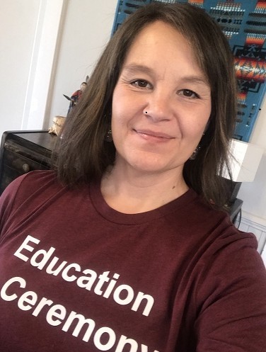 Portrait of person smiling