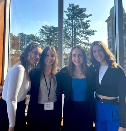 Four business students