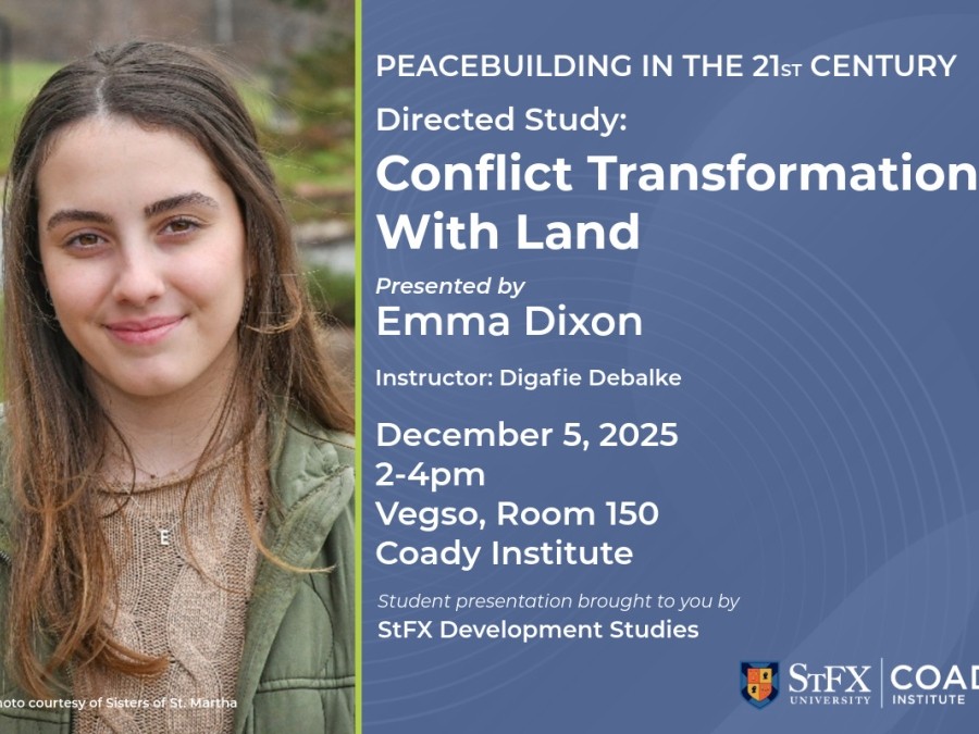Emma Dixon: Conflict Transformation with Land